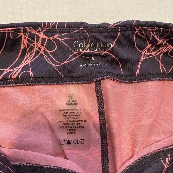 Calvin Klein Performance Active Wear Women's Leggings - Knee-Lenght - Small - Picture 4 of 5